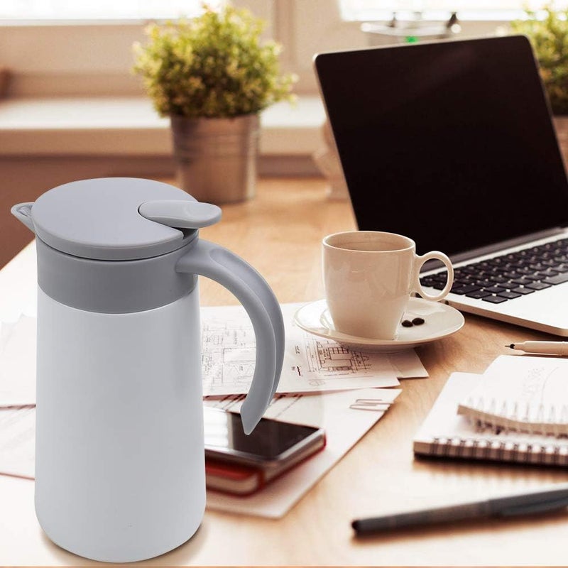 GearRoot 28oz Coffee Carafe Airpot Insulated Coffee Urn Stainless Steel Vacuum Thermal Pot Flask for Coffee, Hot Water, Tea, Hot Beverage - Keep 9 Hours Hot, 18 Hours Cold - Image 4